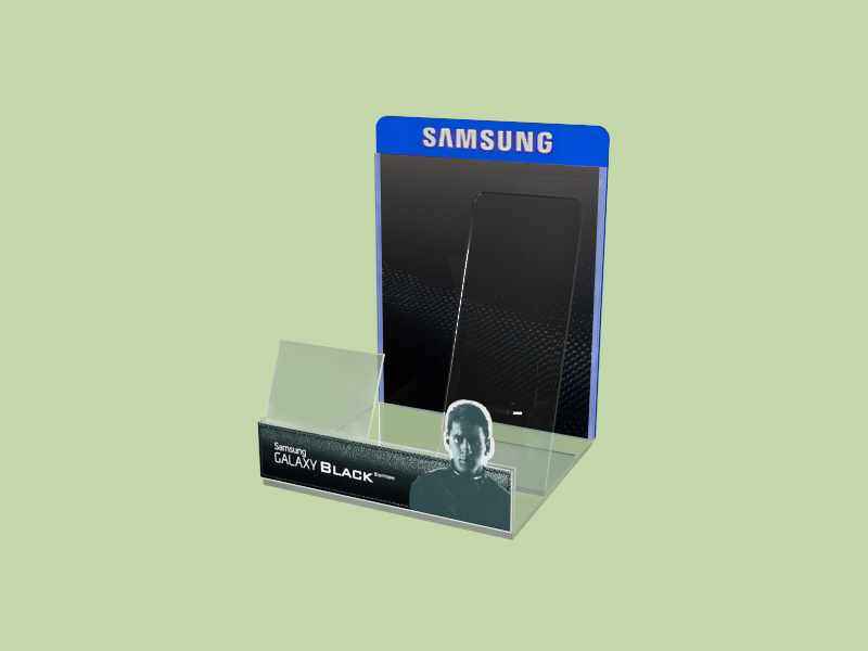 Подставка под телефон "Samsung GALAXY Black Edition"