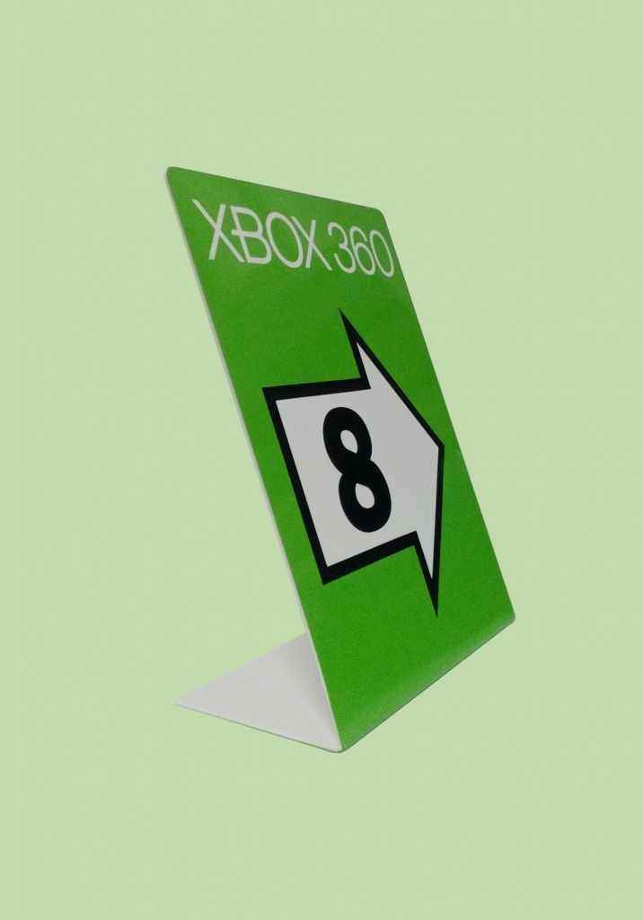 Табличка на стол Xbox