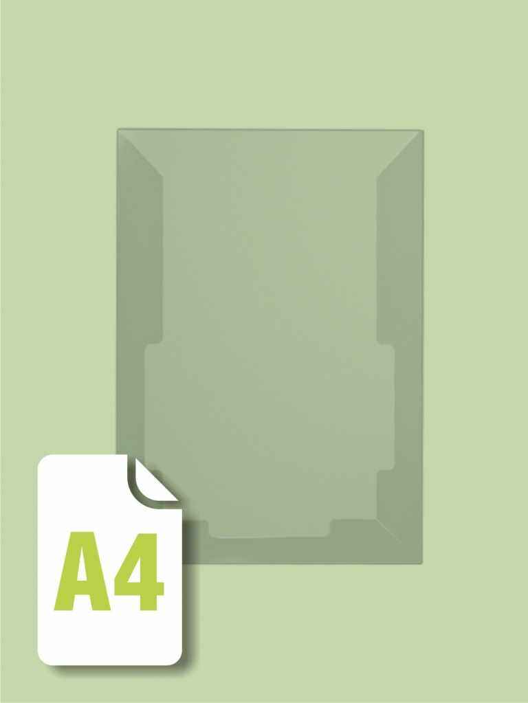 Вырубной пластиковый карман А4
